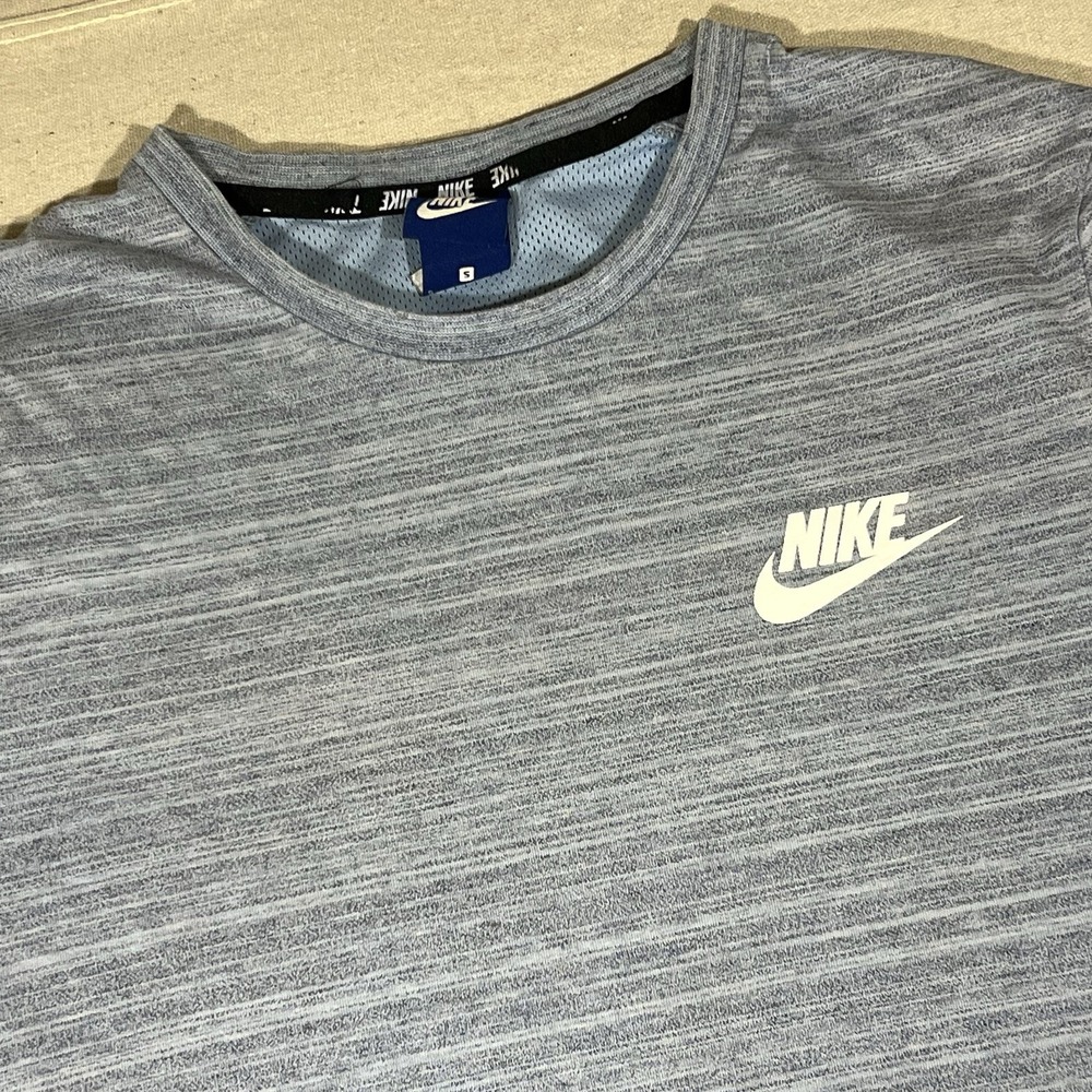 Vintage Nike Men's S Blue Running Work Out T-Shirt Gym Training‎ Blue Tag